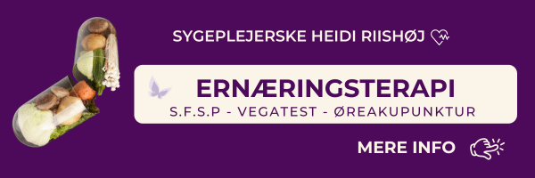 Ernæringsterapi SFSP Vegatest Øreakupunktur