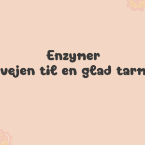Fordøjelse - enzymer / nedbrydelse / tarmflora